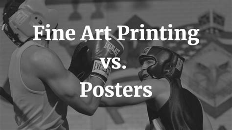 Art Print Vs Poster Gambaran