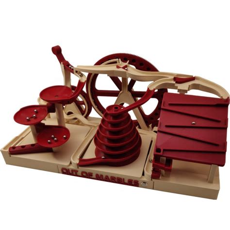 3d Printable Triple Marble Machine The Two Wheeler Out Of Marbles By Luka