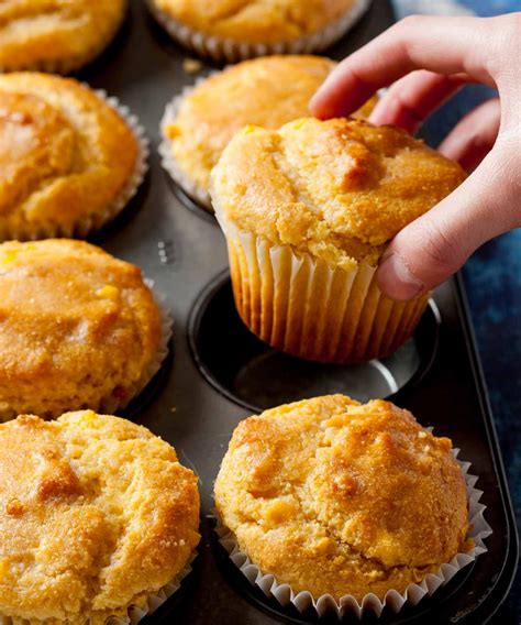 Honey Cornbread Muffins Punchfork