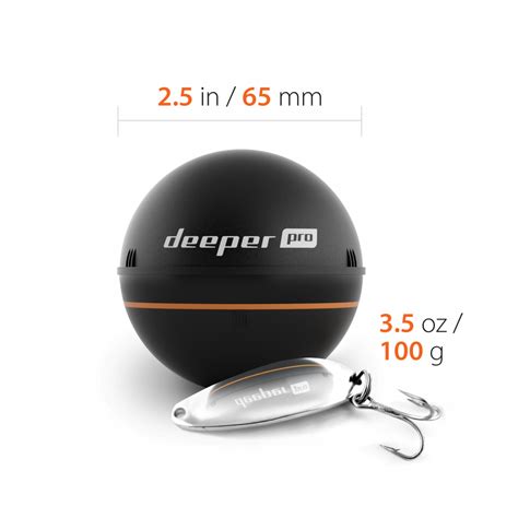 Deeper Pro Fishfinder nahazovací sonar WiFi FishingInvest cz