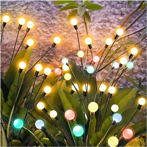 Lucioles Solaire Jardin Packs De Led Lampe Lucioles Solaire