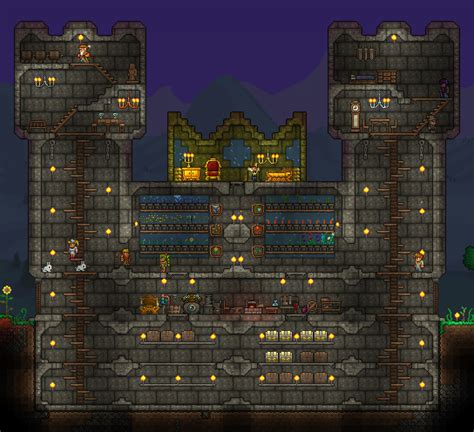 I Started A New Expert Mode Playthrough Just Finished My Base Rterraria