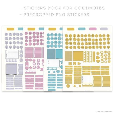 Digital Habit Tracker Goodnotes Template Digital Planner For Etsy