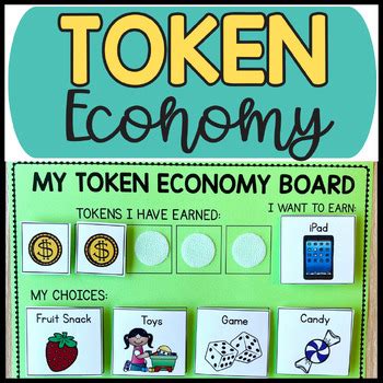 Token Economy Positive Reinforcement Behavior Reward System By Brooke