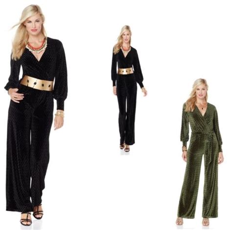 Nikki By Nikki Poulos Ariella Burnout Jumpsuit 432041 J Ebay