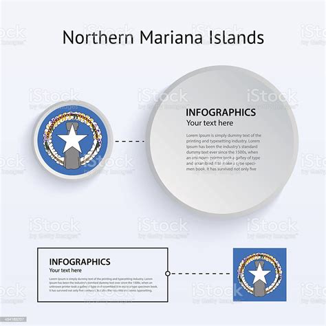 Northern Mariana Islands Country Set Of Banners Stock Illustration Download Image Now