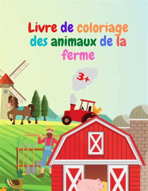 Buy Livre De Coloriage Des Animaux De La Ferme Livre De Coloriage Sur