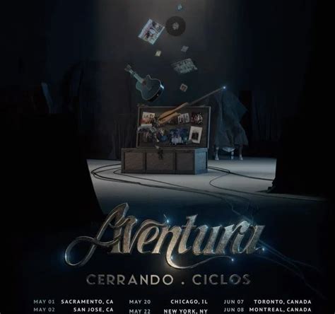 AVENTURA Announced Cerrando Ciclos Tour Including A Stop In Toronto In