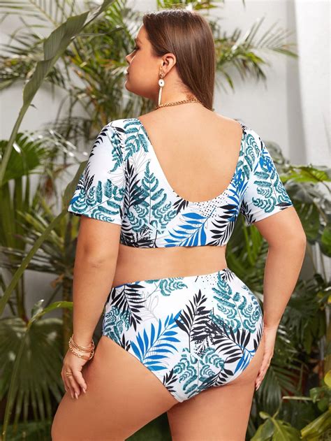 Shein Bikini Plus Con Estampado Vezia