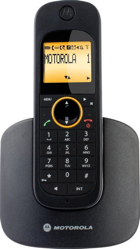 Motorola D1001 Single DECT Telefoon Zwart Bol