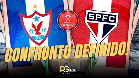 ÁGUIA DE MARABÁ ENFRENTARÁ O SÃO PAULO NA TERCEIRA FASE DA COPA DO