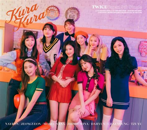 「twice」日本新曲「kura Kura」ジャケット写真公開 デバク