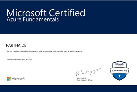Microsoft Azure Cloud Fundamental Az 900 Partha De