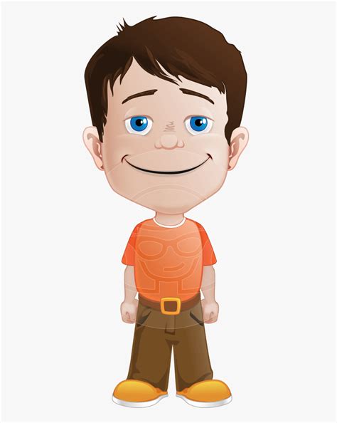 Vector Classic Boy Cartoon - Good Boy Character , Free Transparent ...