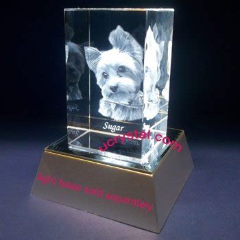 3D photo crystal, 3d laser crystal, 3d laser crystal engraving