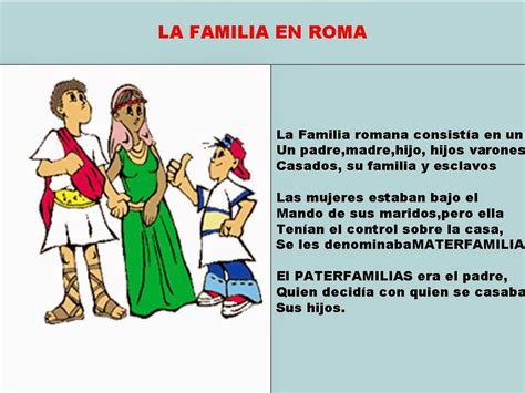 Cultura Cl Sica Eso Benej Zar La Familia Romana