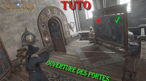 Tuto Énigme Porte Hogwarts legacy YouTube