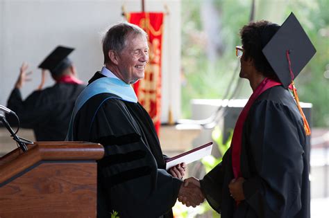 Dr. Abare presides over final graduation - Flagler College