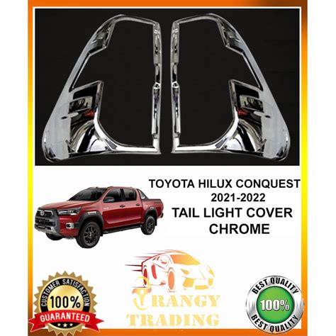 Toyota Hilux Conquest Gr S To Taillight Cover Chrome Tail