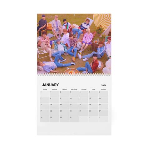 Seventeen Calendar Svt Merch Carat Birthday Gift Etsy Portugal