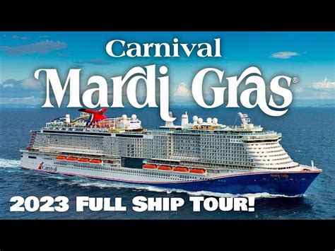 Mardi Gras Cruise Ship 2024 - Jess Romola