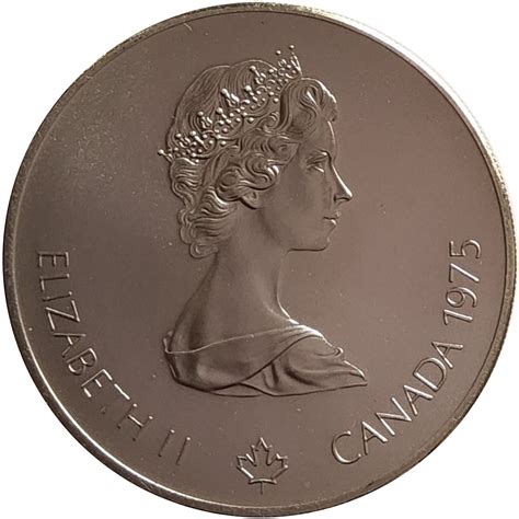 5 Dollars Elizabeth II Swimming Canadá Numista