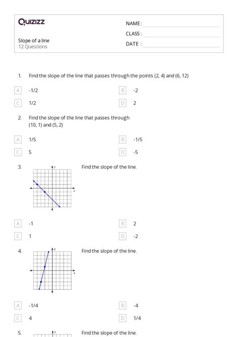 Free Slope Of Line Worksheet Download Free Slope Of Line Worksheet Png Images Free Worksheets