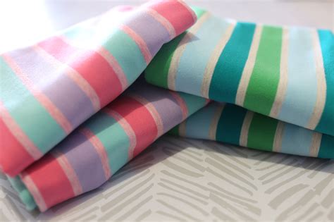 CLEARANCE Retail - Yarn Dyed Stripes -2 colors available - pink or blu ...