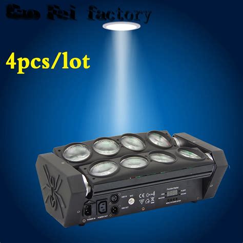 New Arrival Mini Led X W Spider Light Rgbw Full Color Dmx Stage