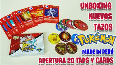 Tazos Taps Pok Mon Per Apertura Nueva Colecci N Regi N Kanto