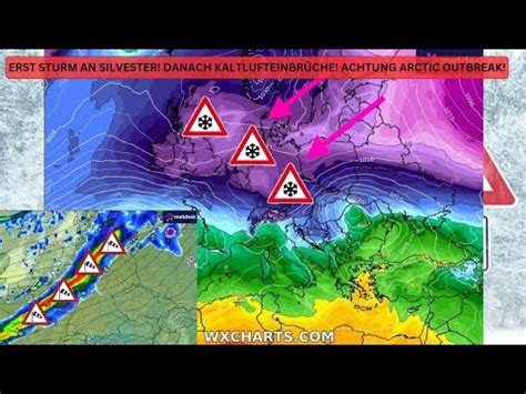 Erst STURM An Silvester Dann MASSIVER KALTLUFTEINBRUCH ARCTIC OUTBREAK