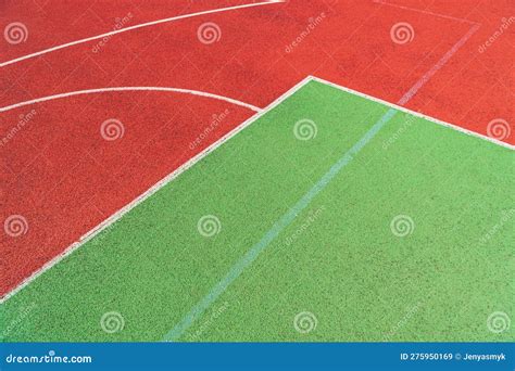colorful basketball lines  court stock image image  track