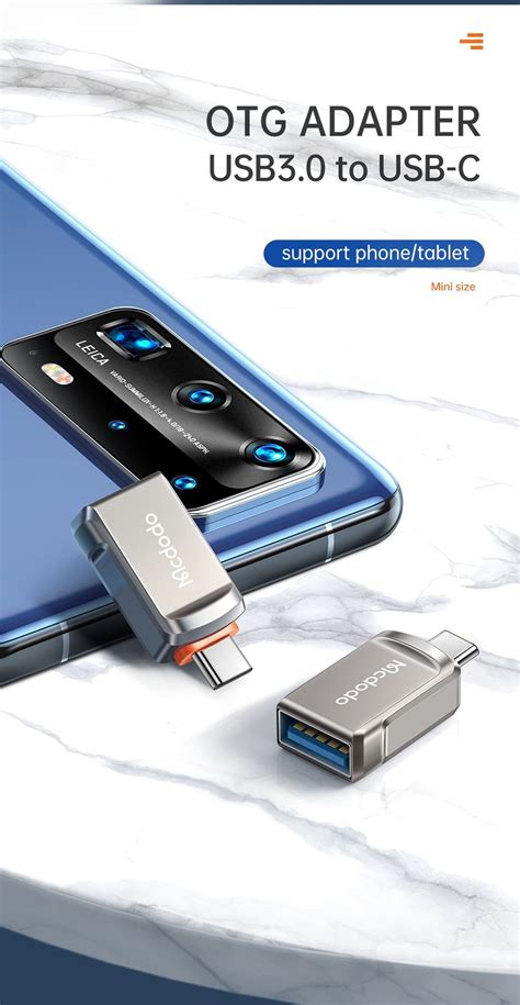 Mcdodo Ot Usb A To Type C Convertor Cme Distribution Sdn Bhd