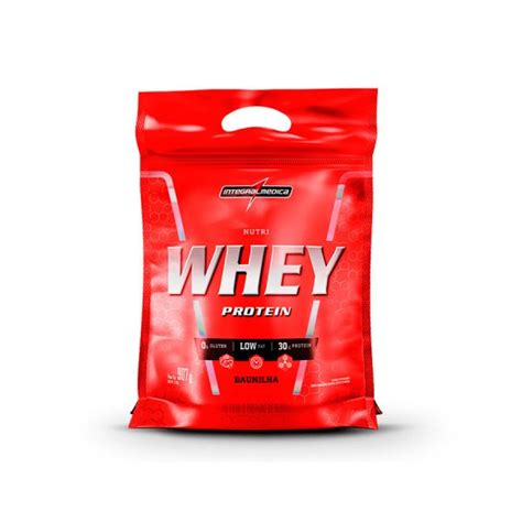 Nutri Whey Protein Refil Integralmédica Compre Na Nutrifit