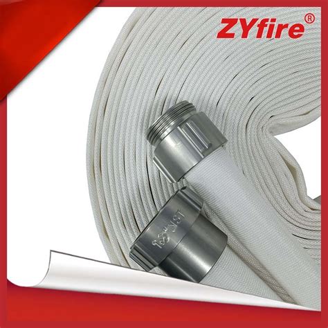 Zyfire Customerized Single Jacket Canvas Fire Cabinet Hose For Fire