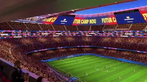 El Megaproyecto Del Barcelona Para Renovar El Camp Nou Más De 105 Mil