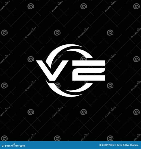 Vz Logo Monogram Design Template Stock Vector Illustration Of