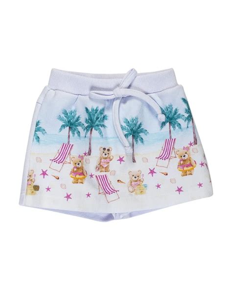 Conjunto Body Bebê Manga Curta Menina Short Saia 100 Algodão Anjos