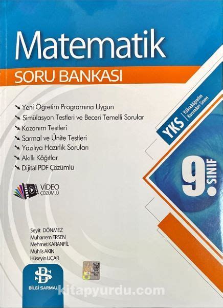 9 Sınıf Matematik Soru Bankası PDF İndir PDF Oku İndir