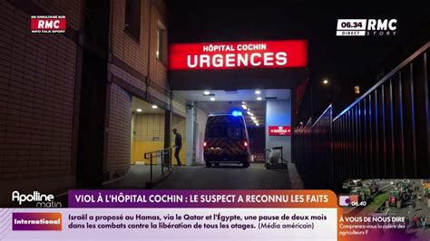 Viol à Lhôpital Cochin Le Suspect A Reconnu Les Faits