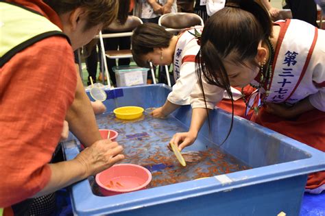 金魚すくい体験イベントを開催します 奈良まほろば館