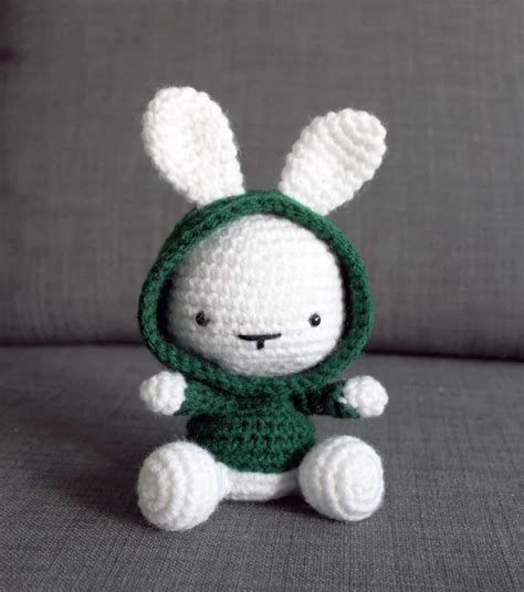 Some Bunny In The Hood Crochet Pattern Easter Crochet Patterns