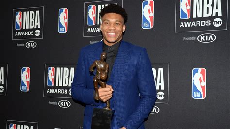 nba mvp giannis antetokounmpo wins   time