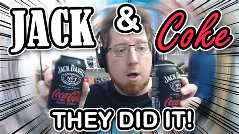 Jack Daniels And Coca Cola W Zero Sugar Taste Test And Review Youtube