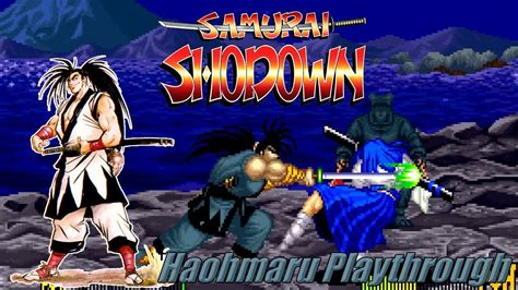 Samurai Shodown 1993 Arcade Haohmaru Playthrough YouTube