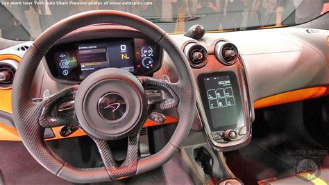 #NYIAS: BEST, REAL-LIFE Interior Shots Of The McLaren 570S - AutoSpies Auto News