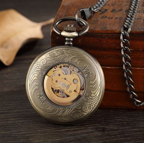 Mechanische Taschenuhr Im Steampunk Style Automatic Kaufen Auf Ricardo