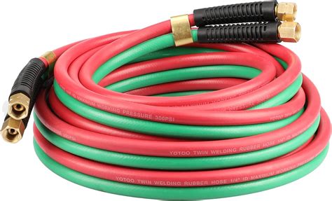 Yotoo Heavy Duty Oxygen Acetylene Hose Torch Hose Inch Feet