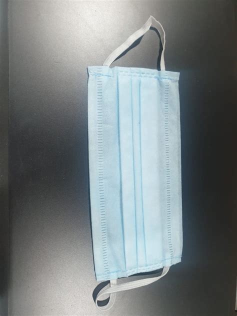 Blue PP Non Woven Surgical Mask Ear Loop At Rs 9 80 In Ghaziabad ID