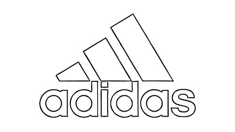 Adidas Sign Pages Coloring Pages